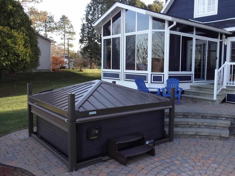 Couverture Automatique<br> Covana Oasis - spa-suisse.ch