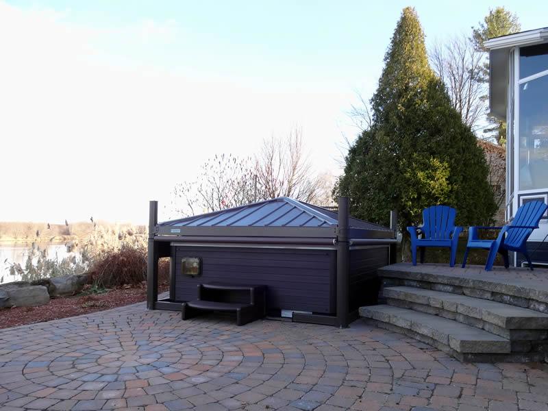 Couverture Automatique<br> Covana Oasis - spa-suisse.ch