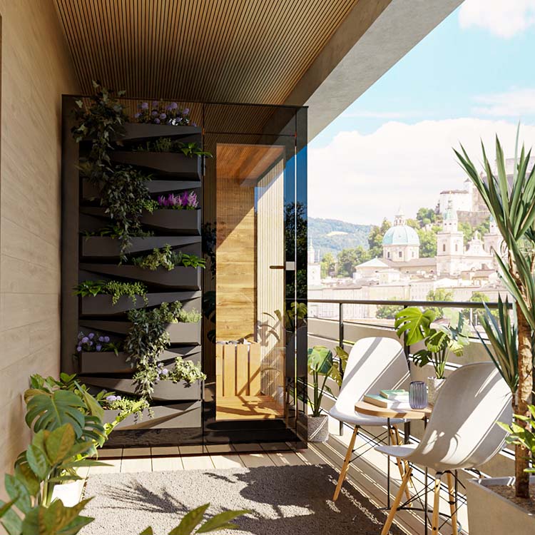 Sauna Balcony