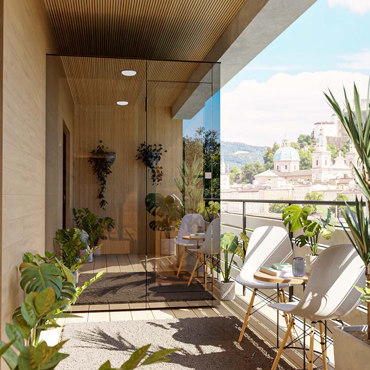 Sauna Balcony