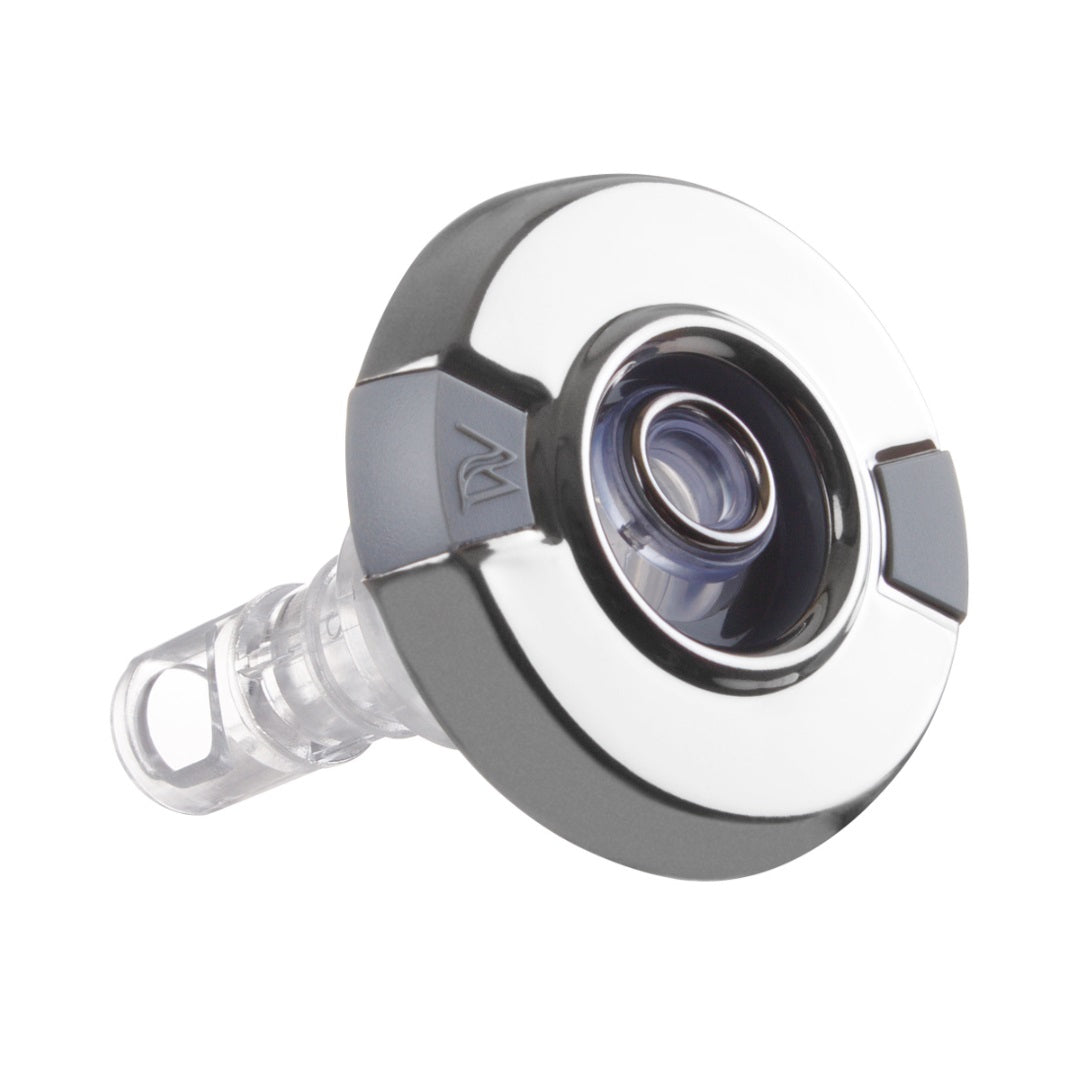 Buse de spa Wellis 5,8 cm à jet directionnel, façade transparente