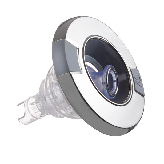 Buse de spa Wellis 13 cm à jet rotatif, façade transparente