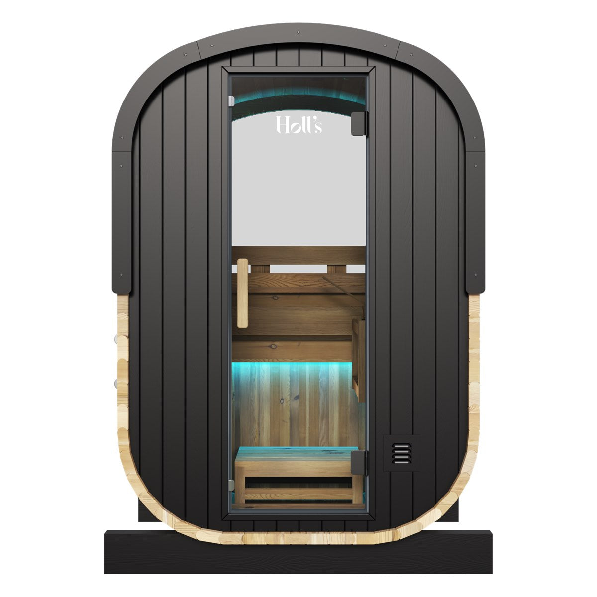 Sauna de terrasse compact 2 places – Holl's Cocoon 130