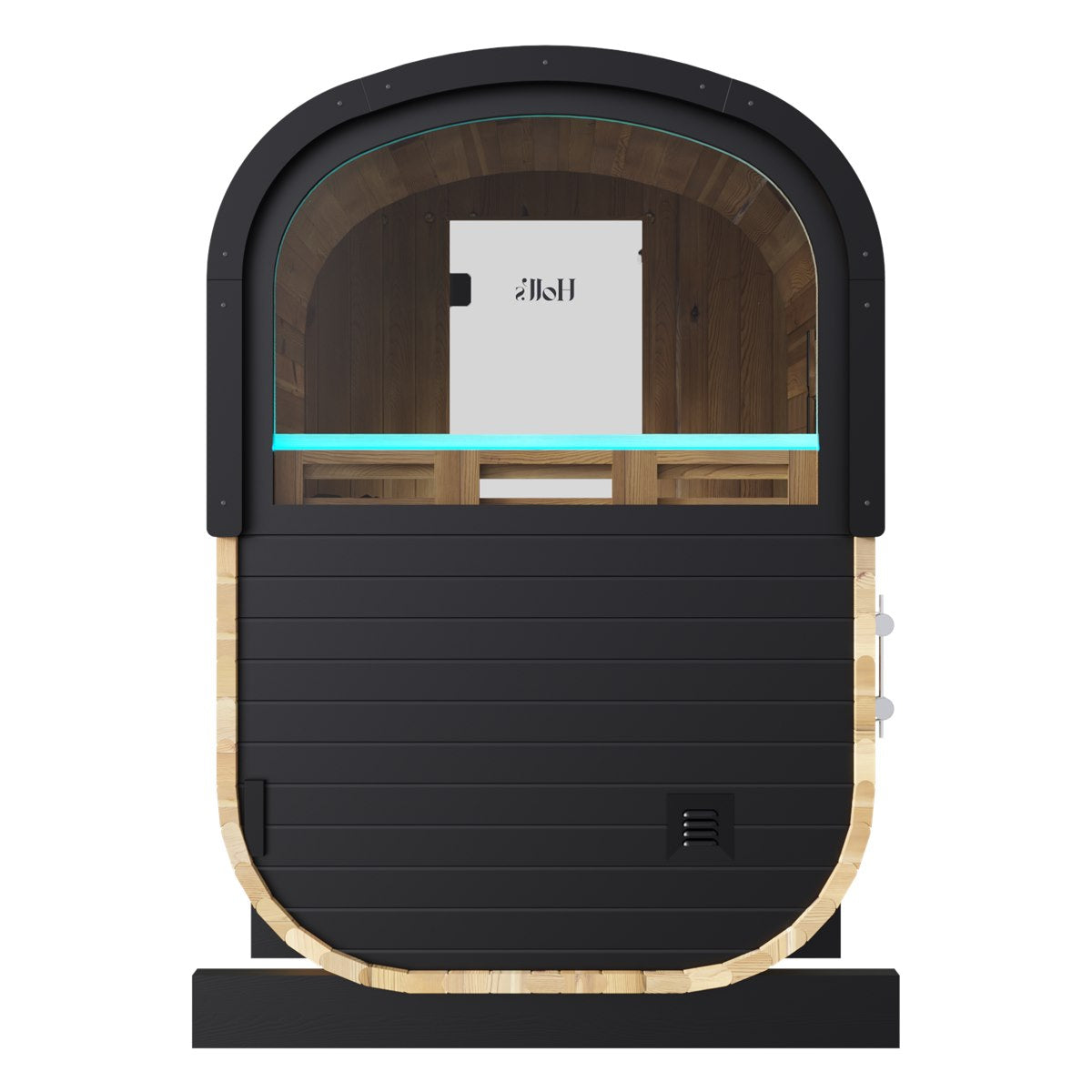 Sauna de terrasse compact 2 places – Holl's Cocoon 130