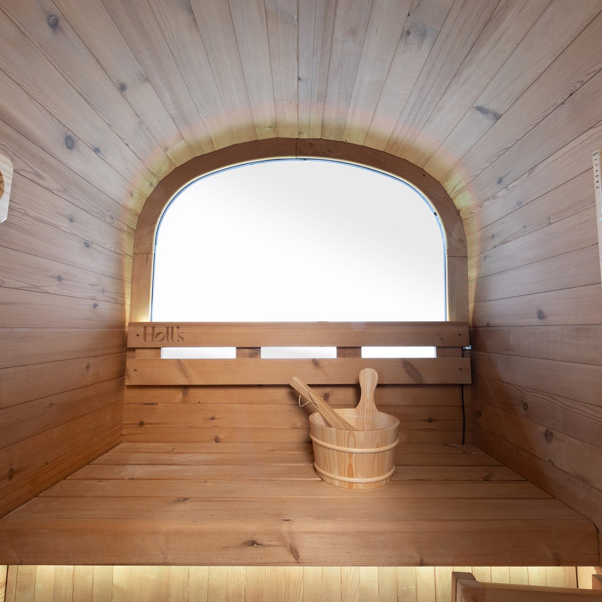 Sauna de terrasse compact 2 places – Holl's Cocoon 130