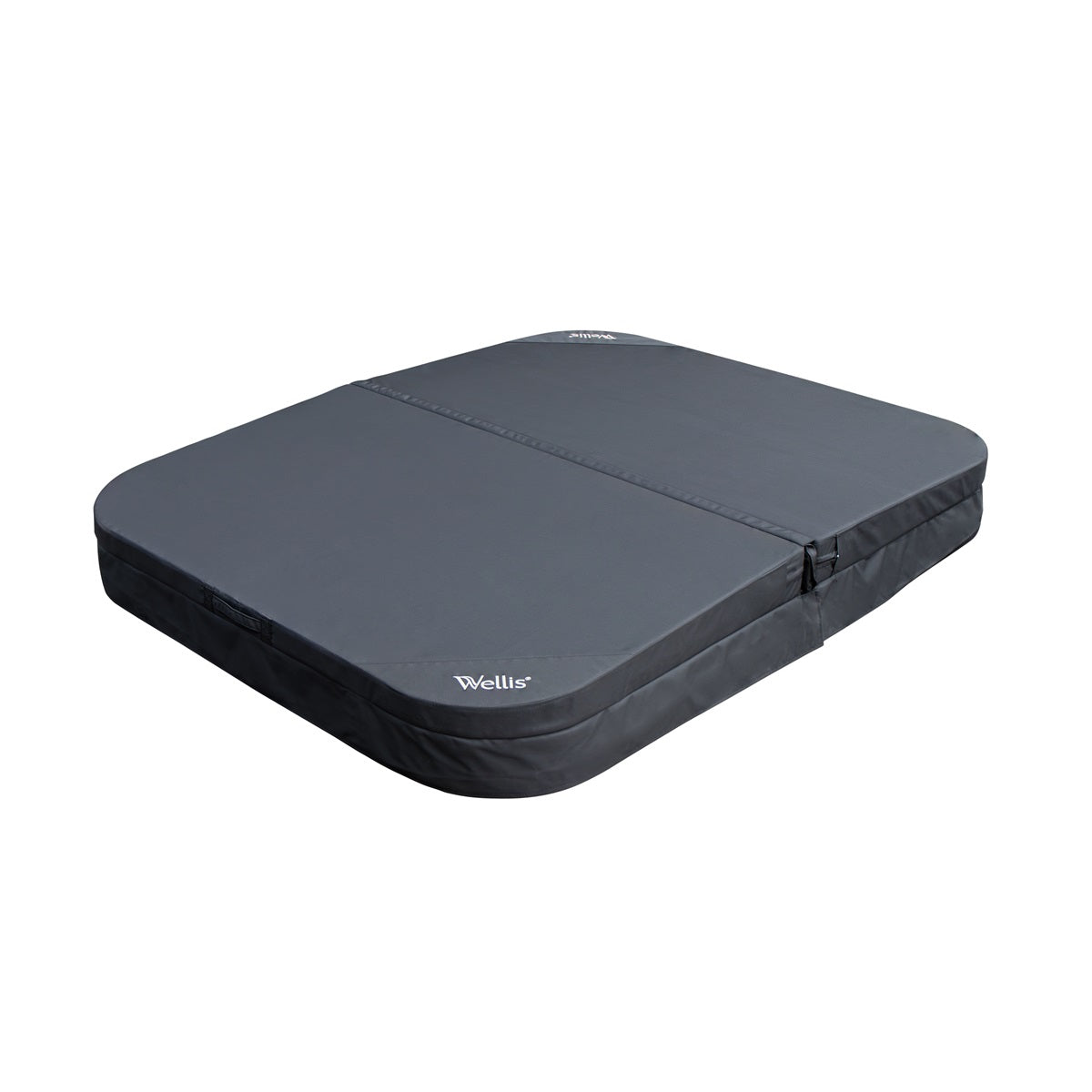 Couverture de spa Wellis BlackTex rectangulaire à coins arrondis