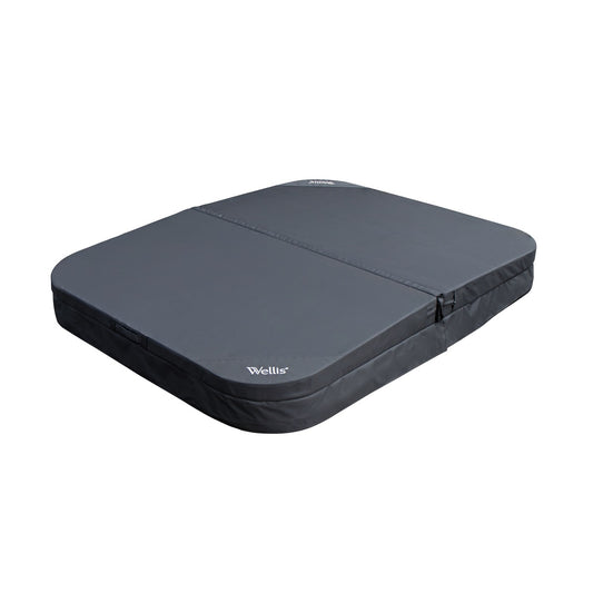 Couverture de spa Wellis BlackTex rectangulaire à coins arrondis