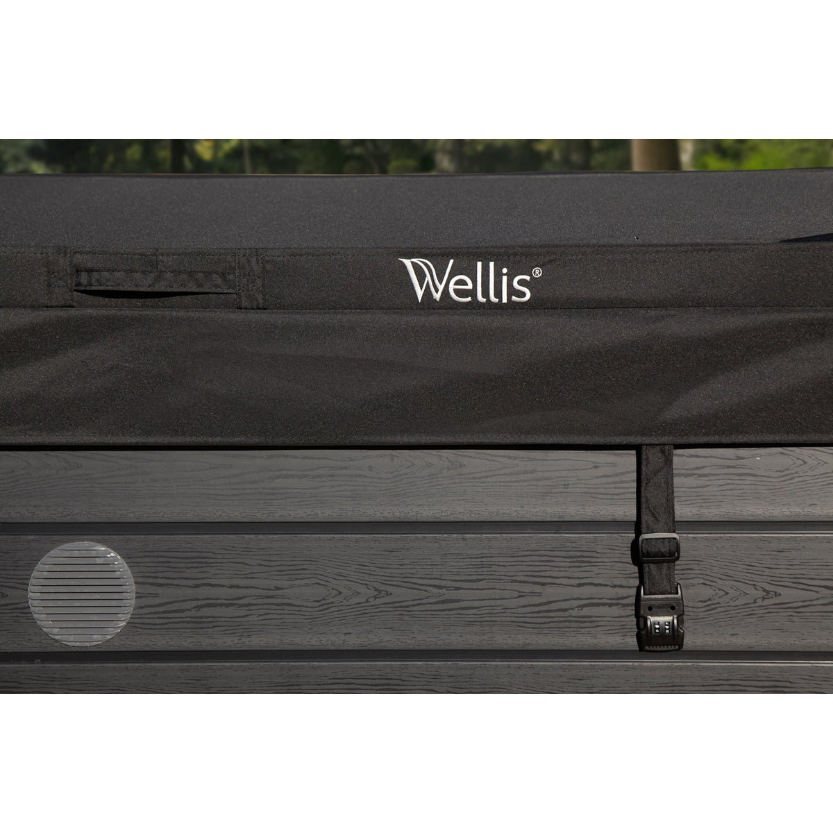 Couverture de spa Wellis BlackTex détail
