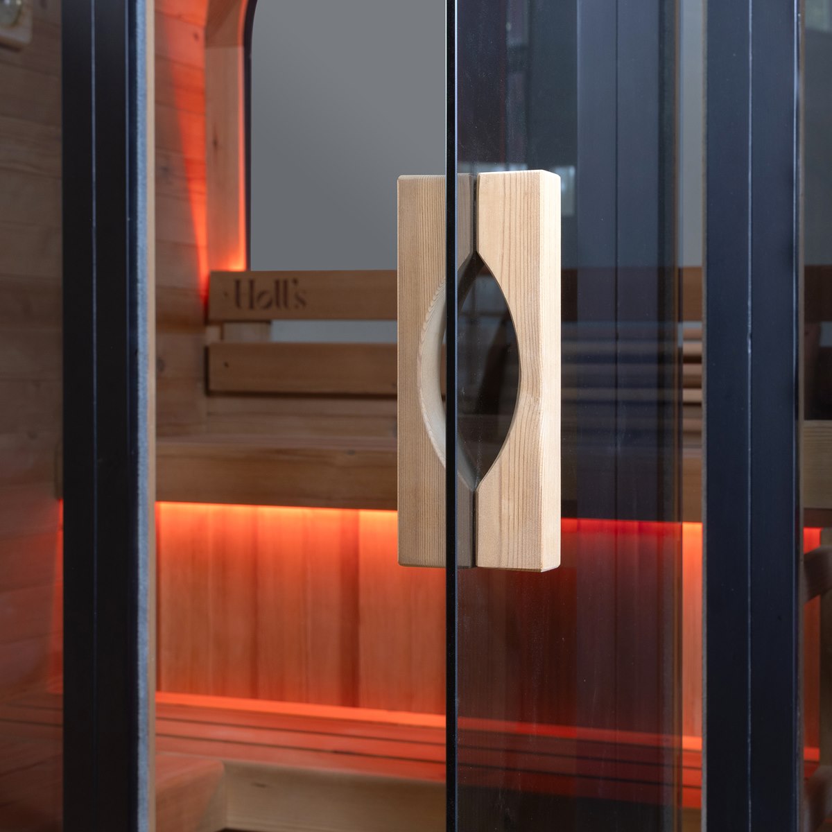 Sauna extérieur thermo-traité 5 à 6 places – Holl's Hestia 160