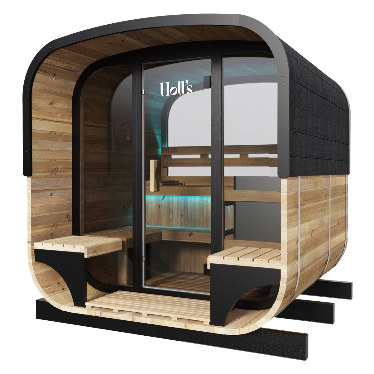 Holl's Hestia Lounge 210 – Sauna Lounge à terrasse intégrée