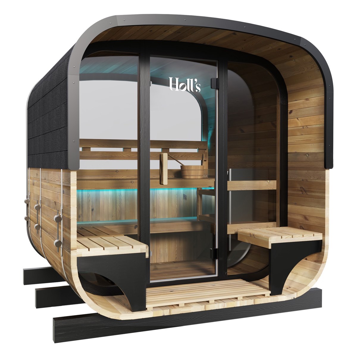 Sauna Lounge à terrasse intégrée – Holl's Hestia Lounge 210