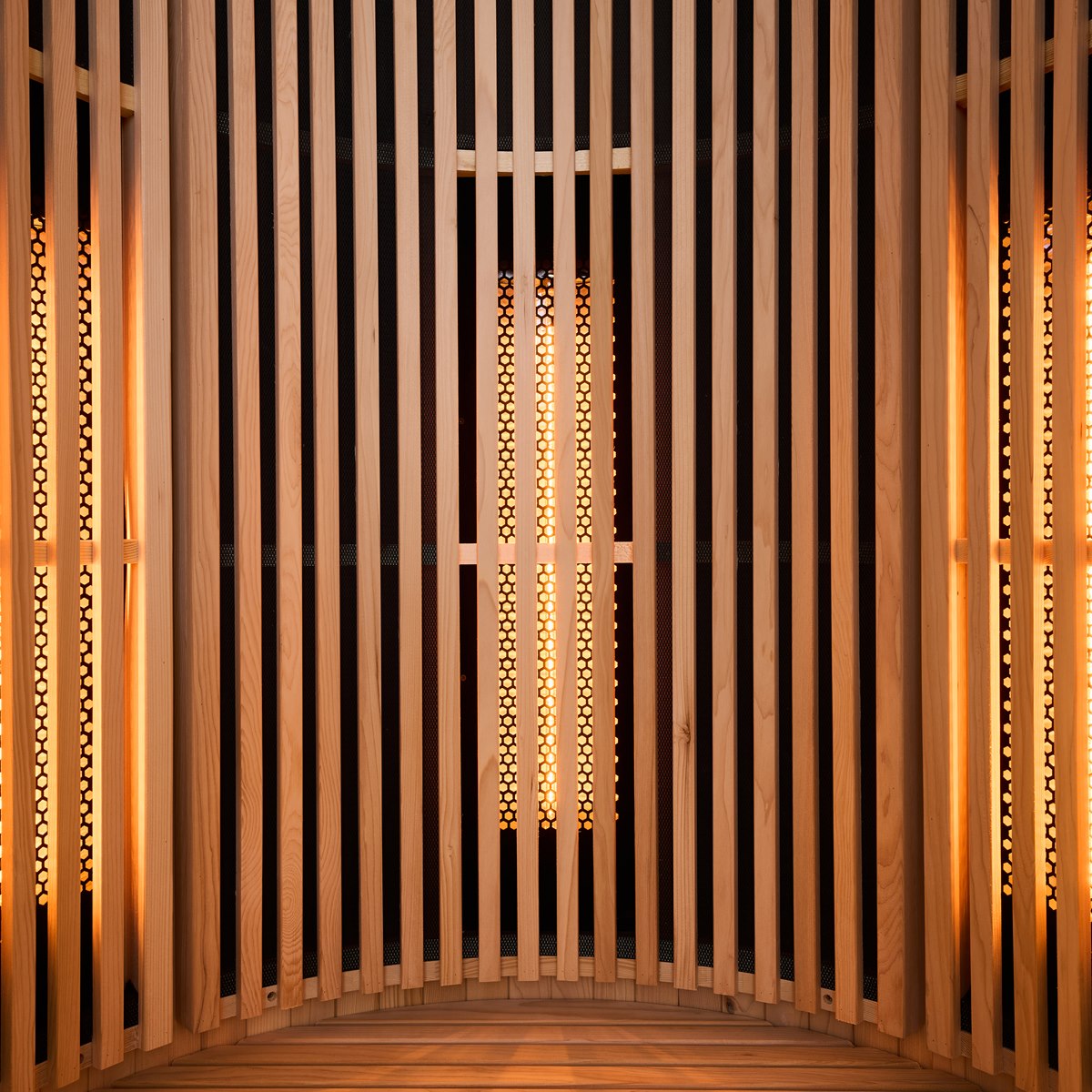 Sauna infrarouge circulaire individuel – Holl's Moon 1 place