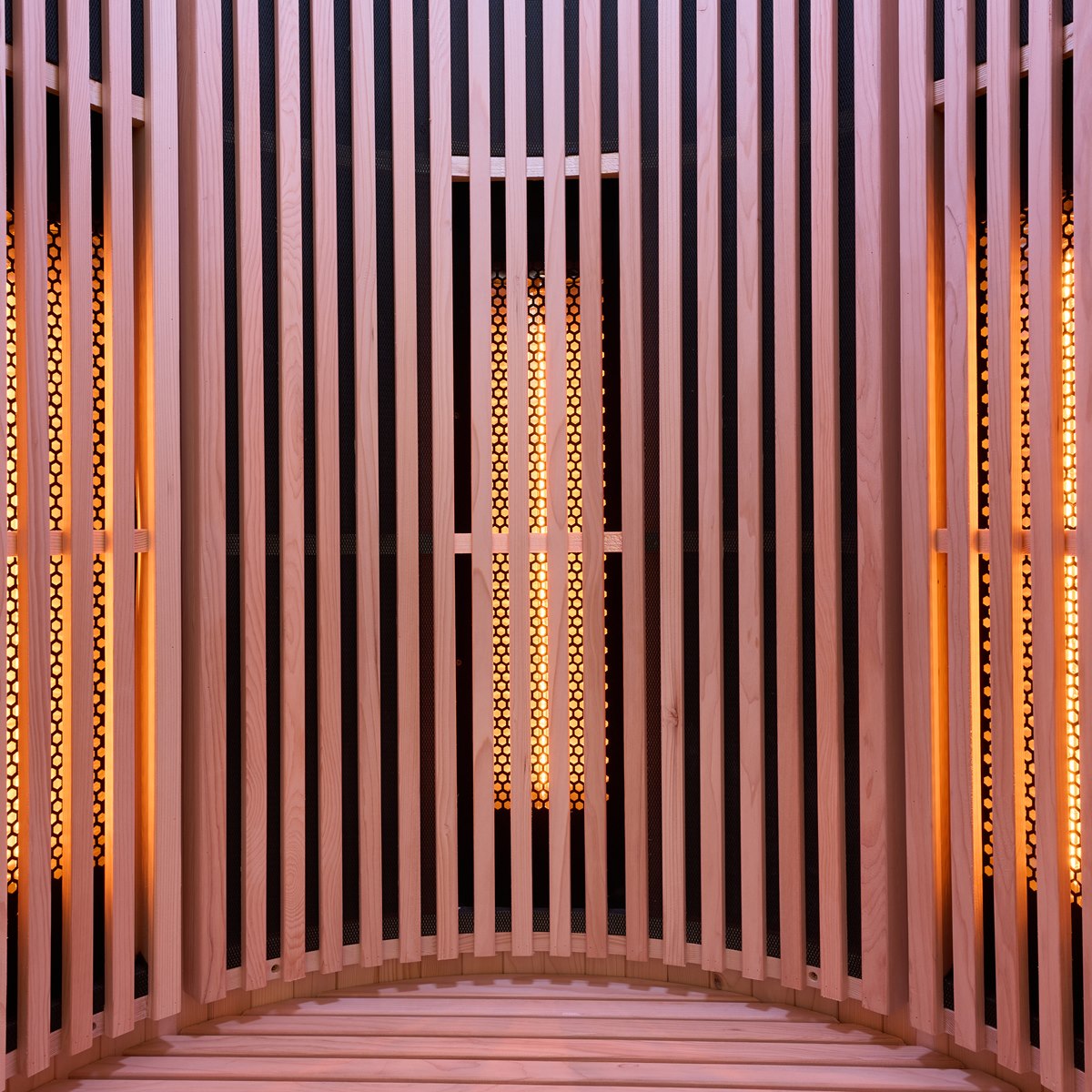 Sauna infrarouge circulaire individuel – Holl's Moon 1 place