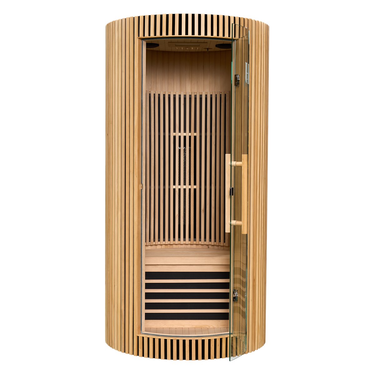 Sauna infrarouge circulaire individuel – Holl's Moon 1 place