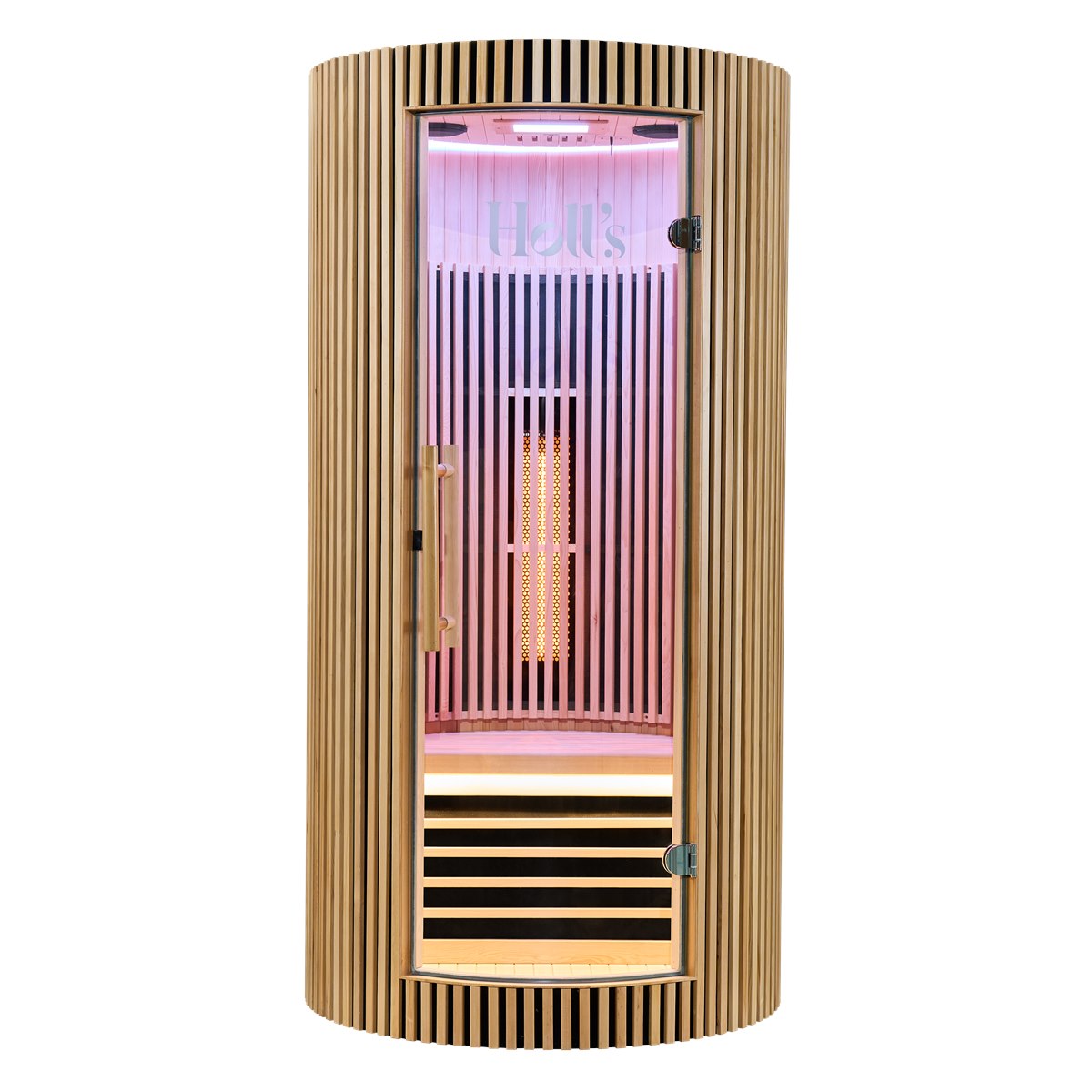 Sauna infrarouge circulaire individuel – Holl's Moon 1 place