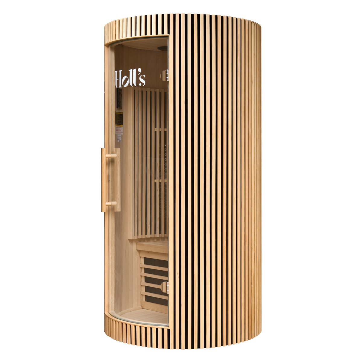 Sauna infrarouge circulaire individuel – Holl's Moon 1 place