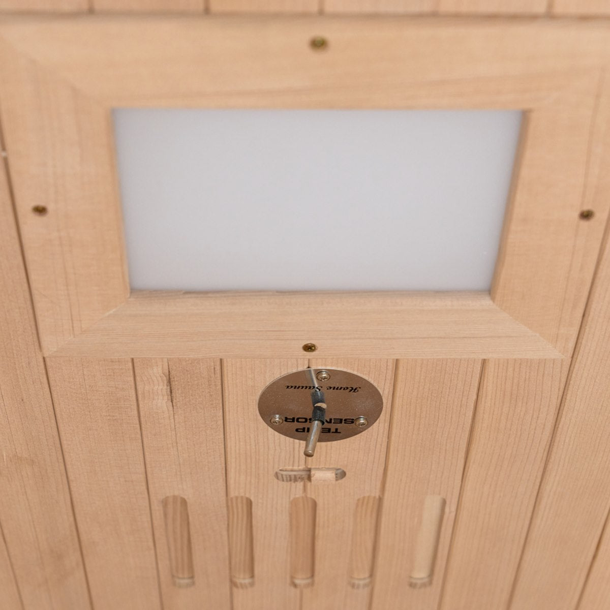 Sauna infrarouge design au format circulaire – Holl's Moon 2 places