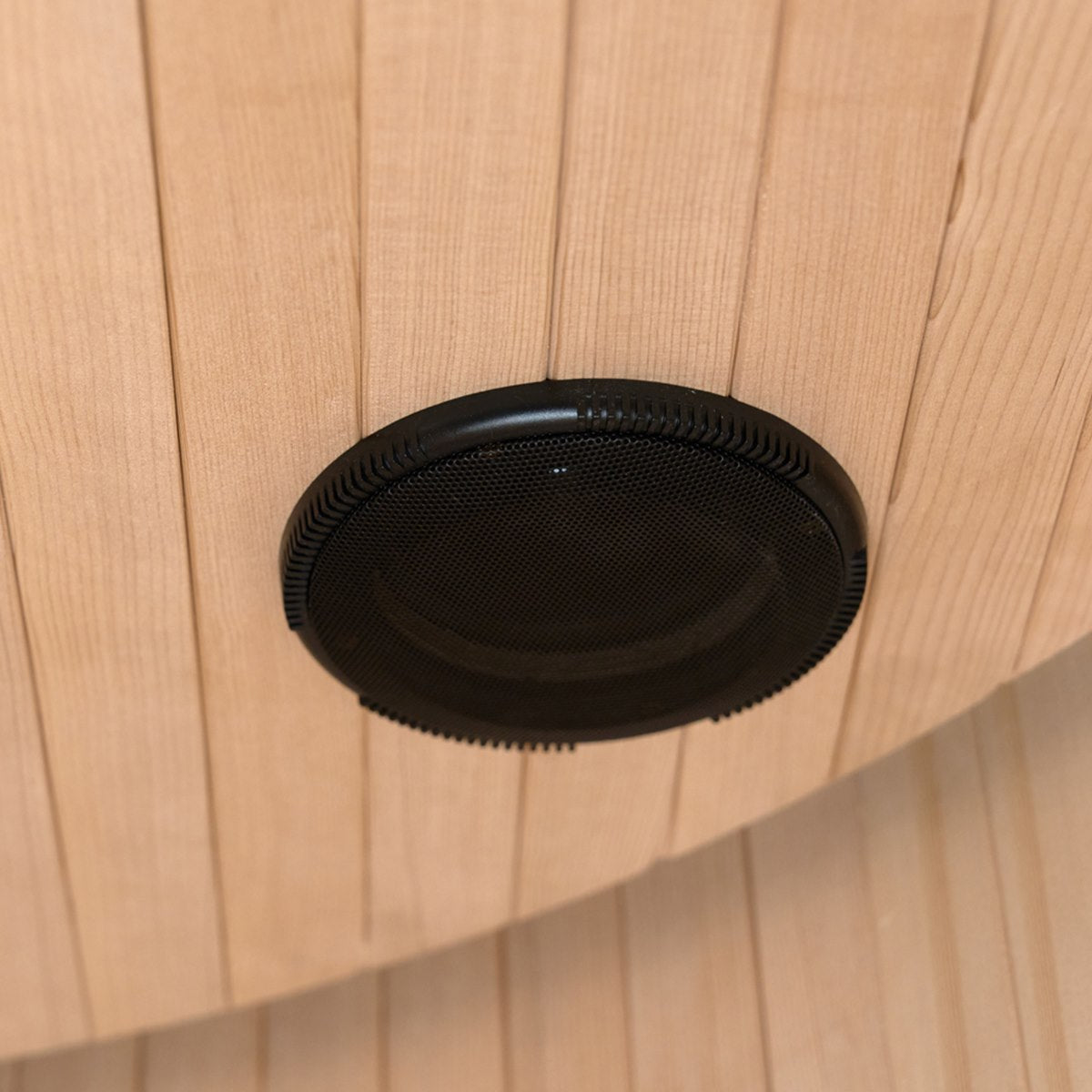 Sauna infrarouge design au format circulaire – Holl's Moon 2 places