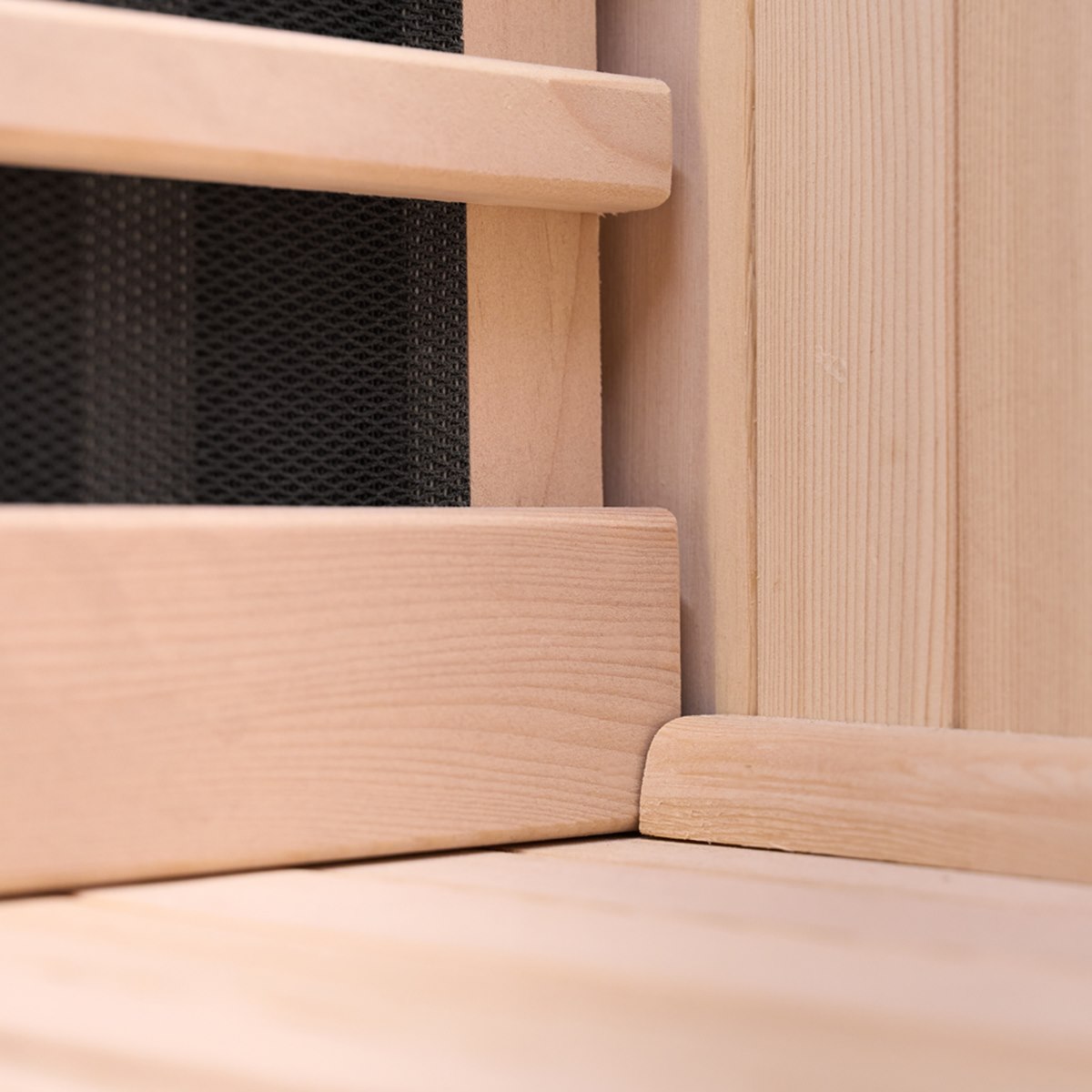 Sauna infrarouge design au format circulaire – Holl's Moon 2 places