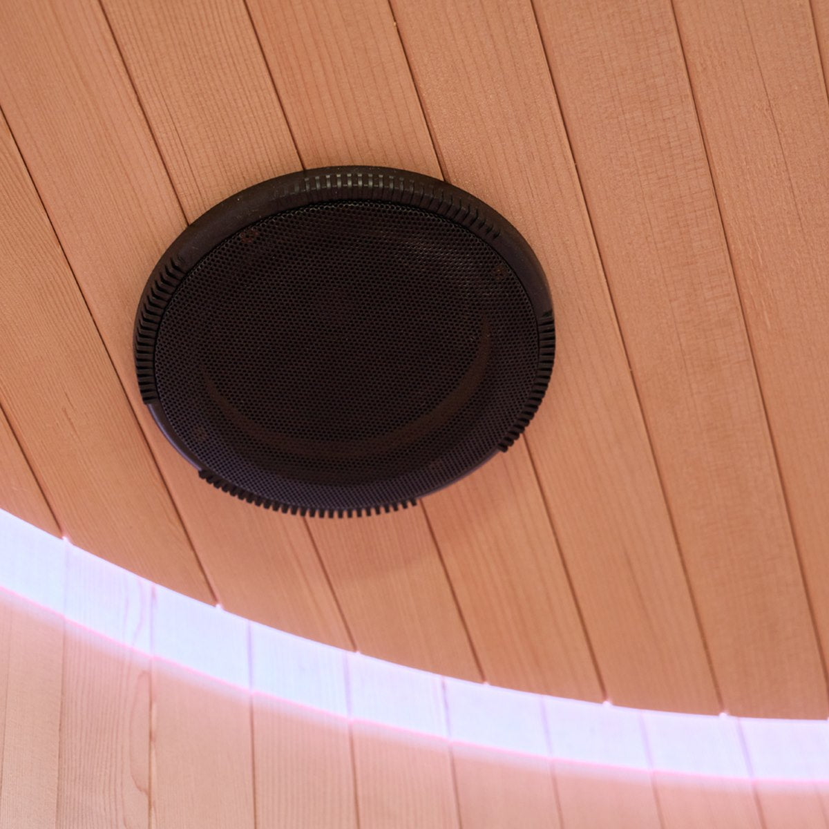 Sauna infrarouge design au format circulaire – Holl's Moon 2 places