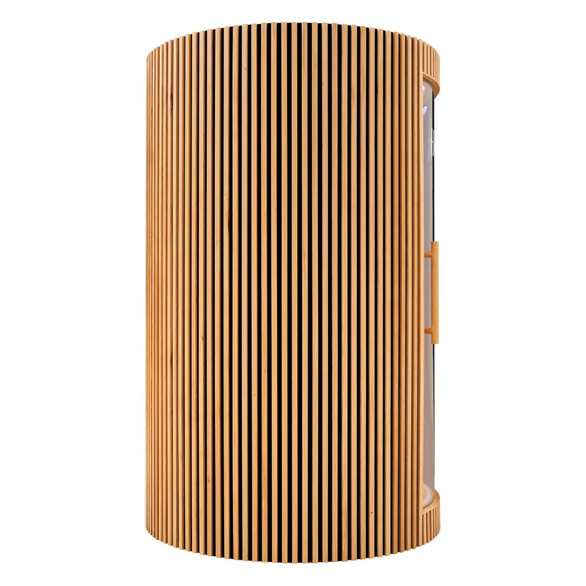 Sauna infrarouge design au format circulaire – Holl's Moon 2 places