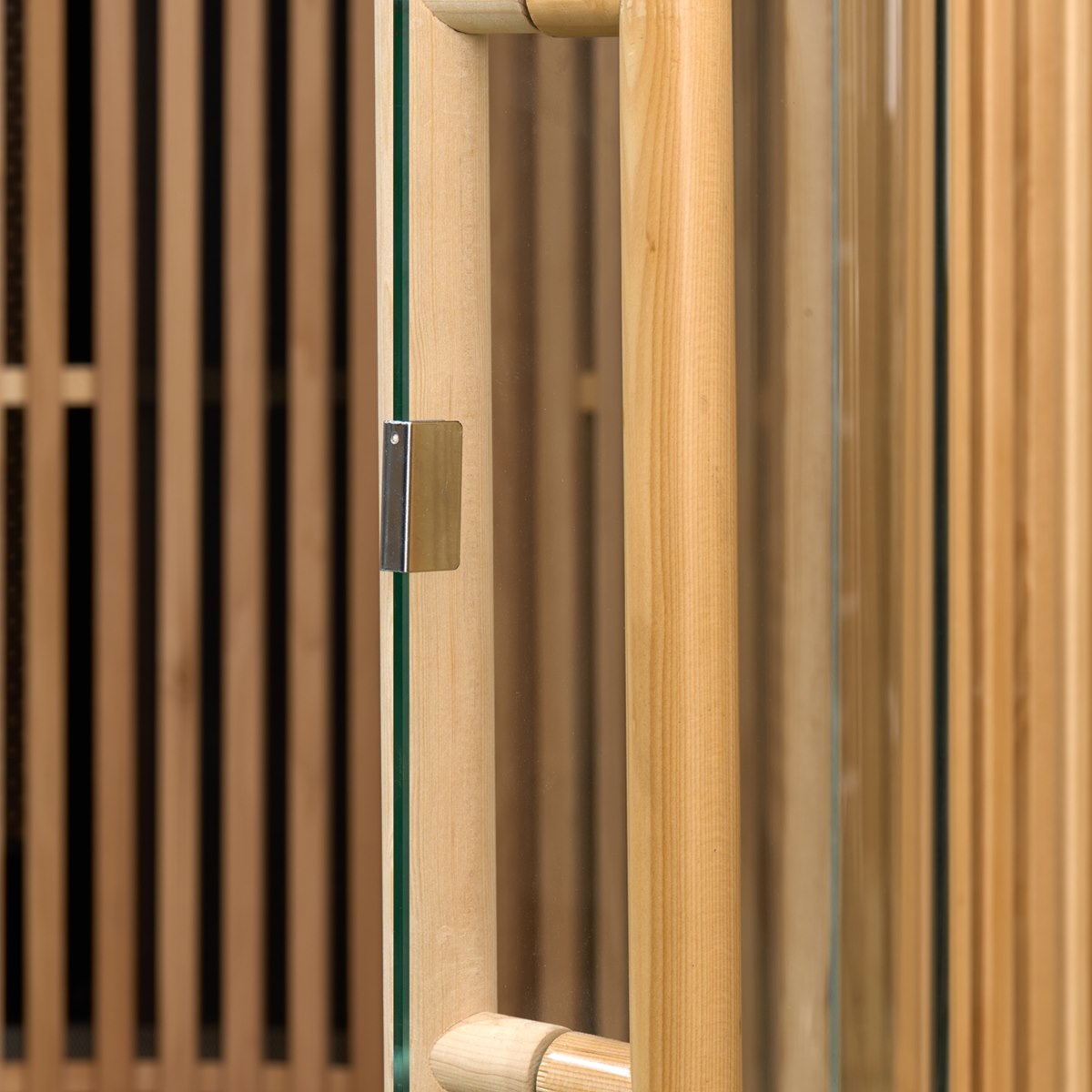 Sauna infrarouge design au format circulaire – Holl's Moon 2 places