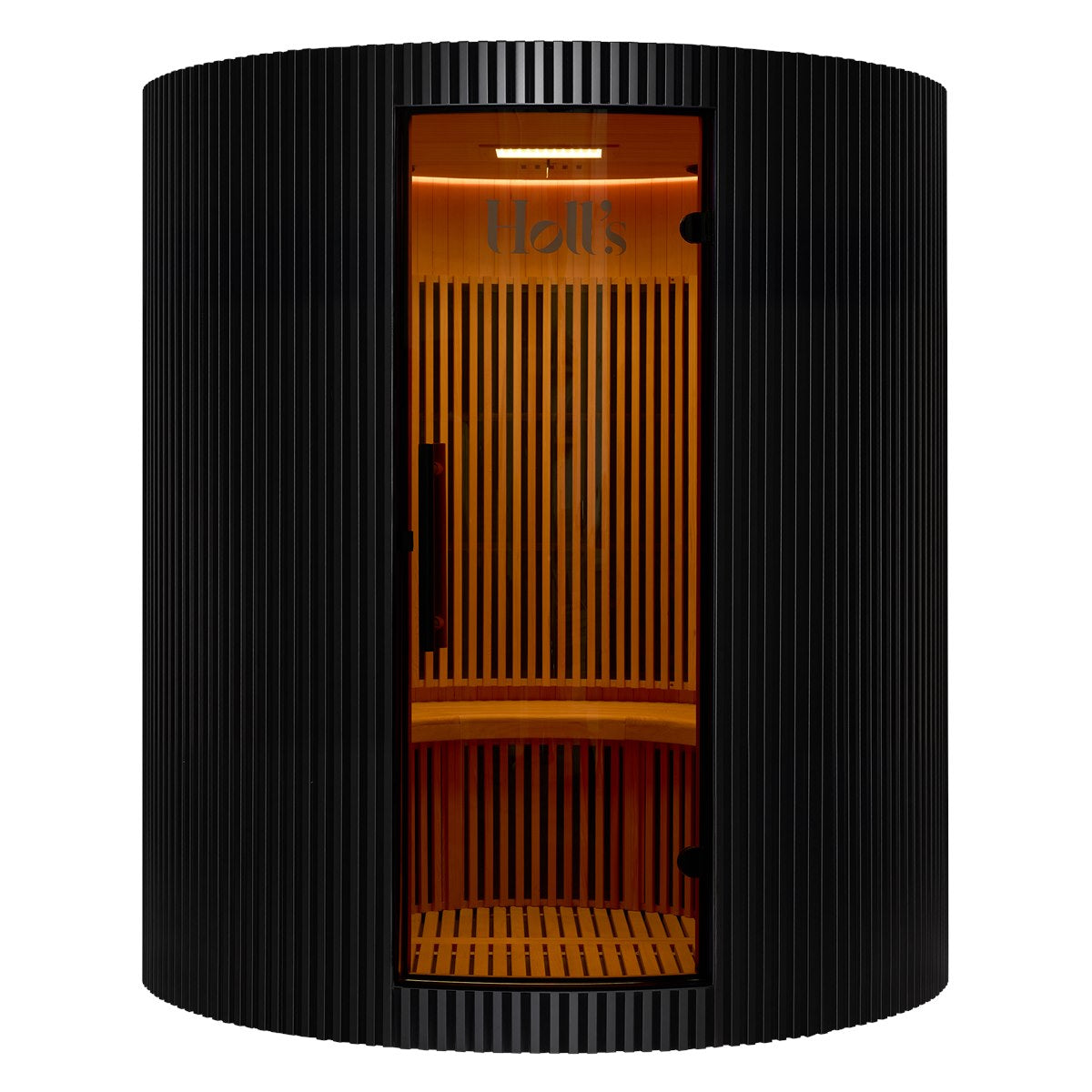 Grand sauna infrarouge circulaire à partager – Holl's Moon 4 places