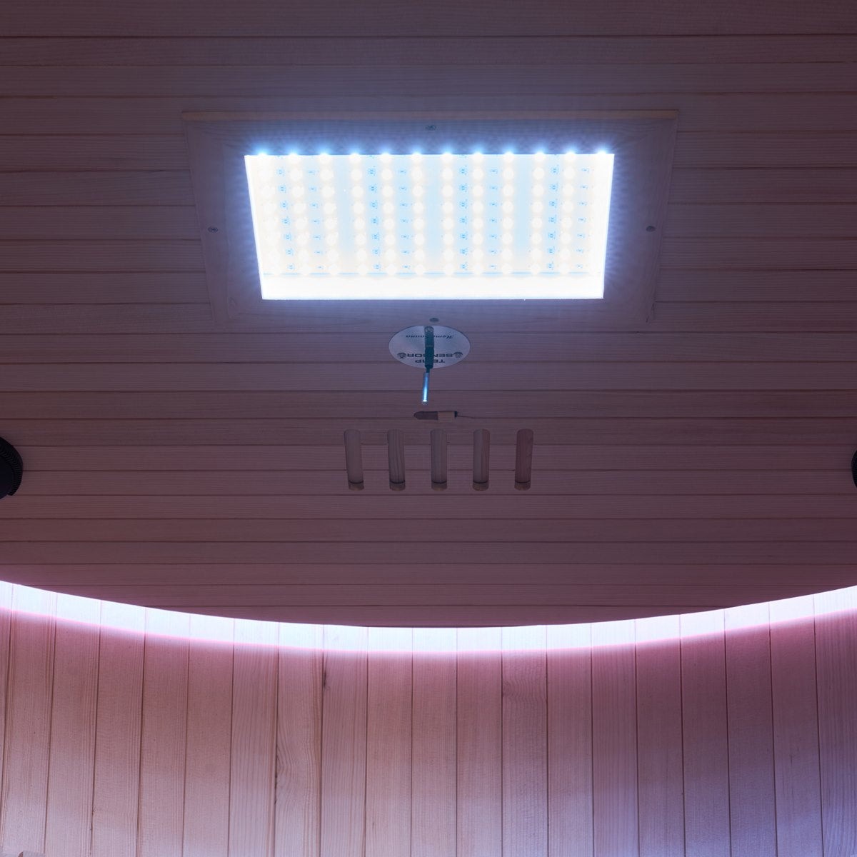 Grand sauna infrarouge circulaire à partager – Holl's Moon 4 places