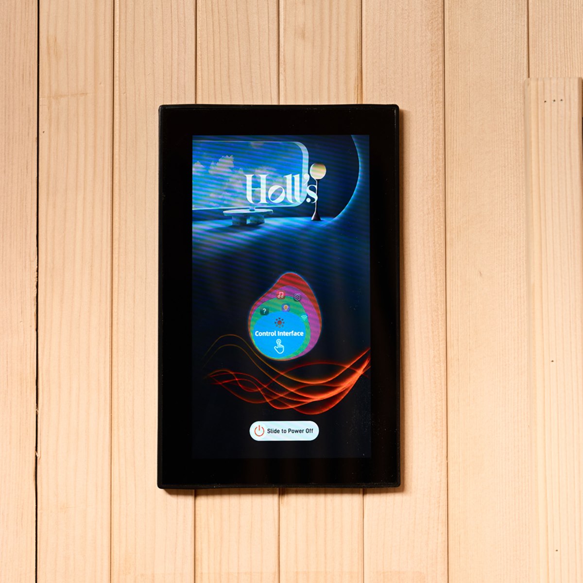 Grand sauna infrarouge circulaire à partager – Holl's Moon 4 places