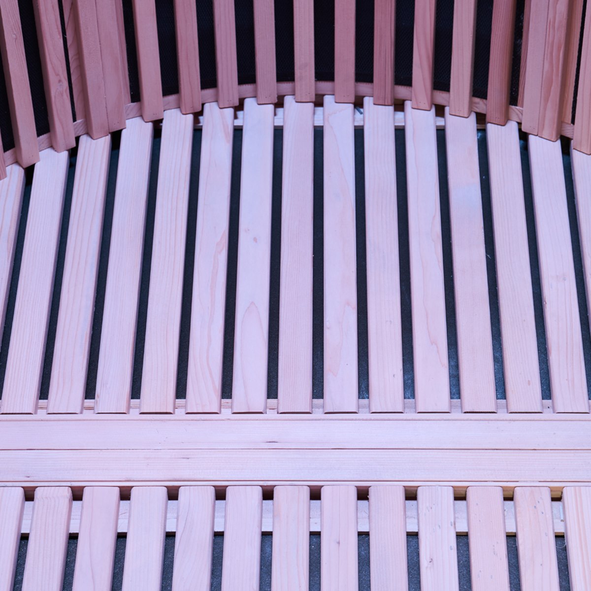 Grand sauna infrarouge circulaire à partager – Holl's Moon 4 places