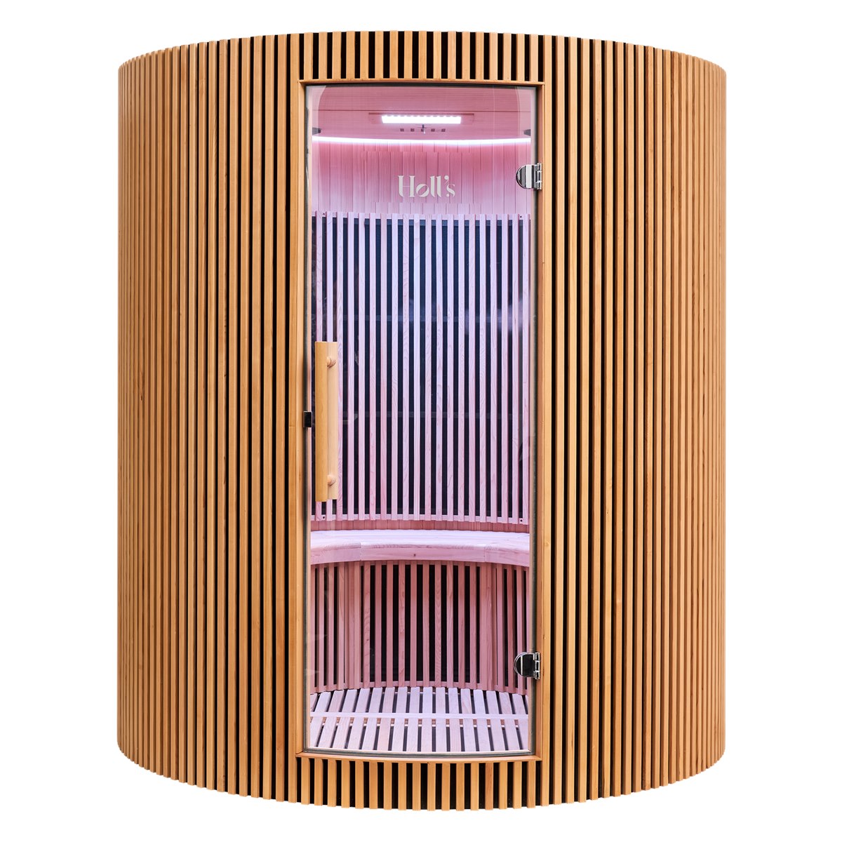 Holl's Moon 4 places – grand sauna infrarouge circulaire à partager