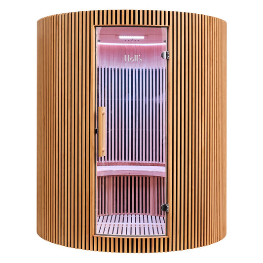 Holl's Moon 4 places – grand sauna infrarouge circulaire à partager