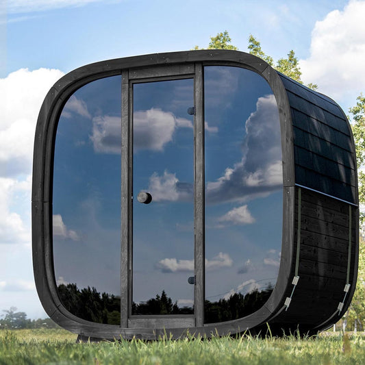 Sauna de jardin 4 places – Holl's Onyxia Cube Thermowood