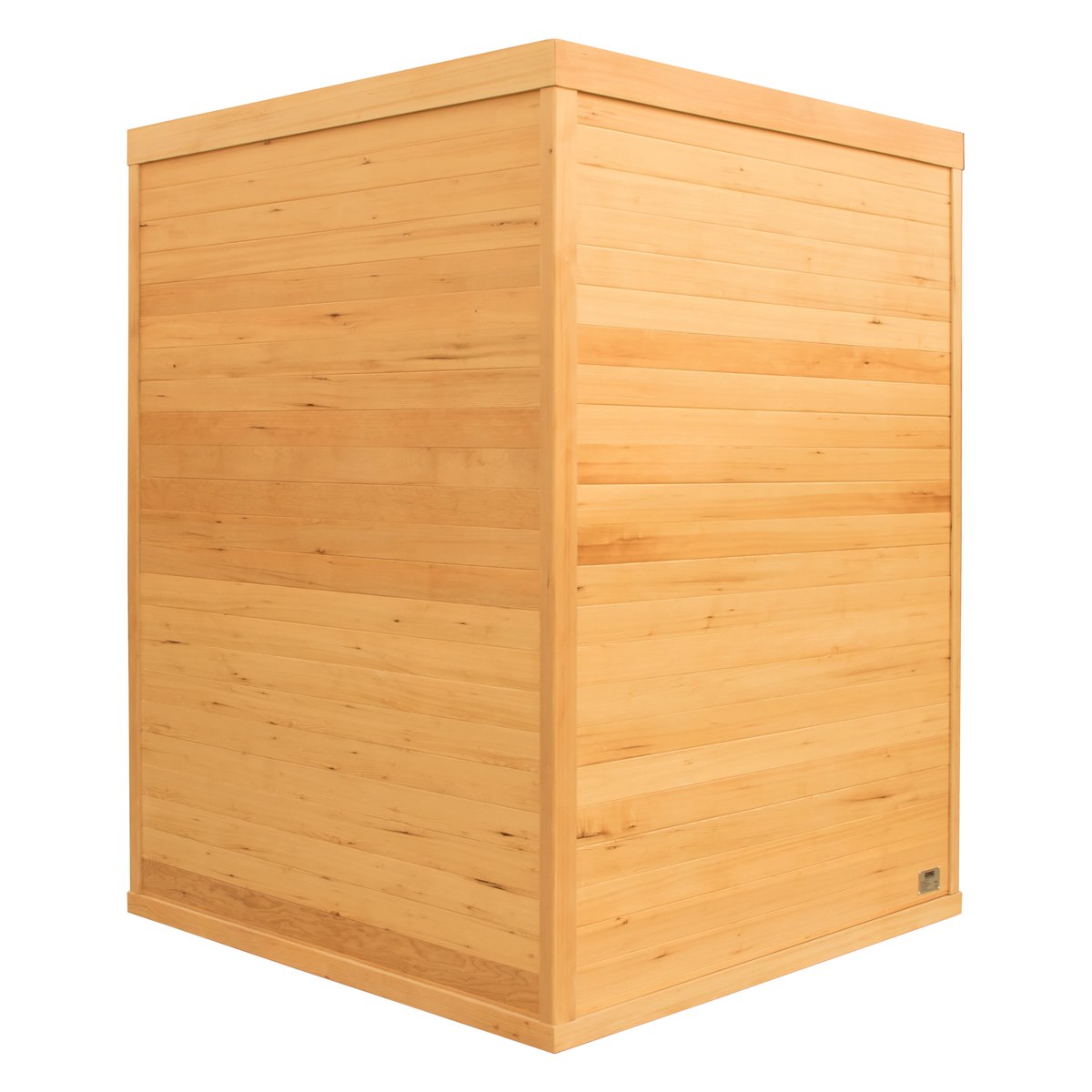 Sauna infrarouge d'angle compact – Holl's PureWave EVO 3 places angulaire