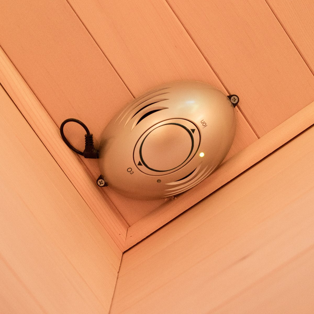 Sauna infrarouge d'angle compact – Holl's PureWave EVO 3 places angulaire