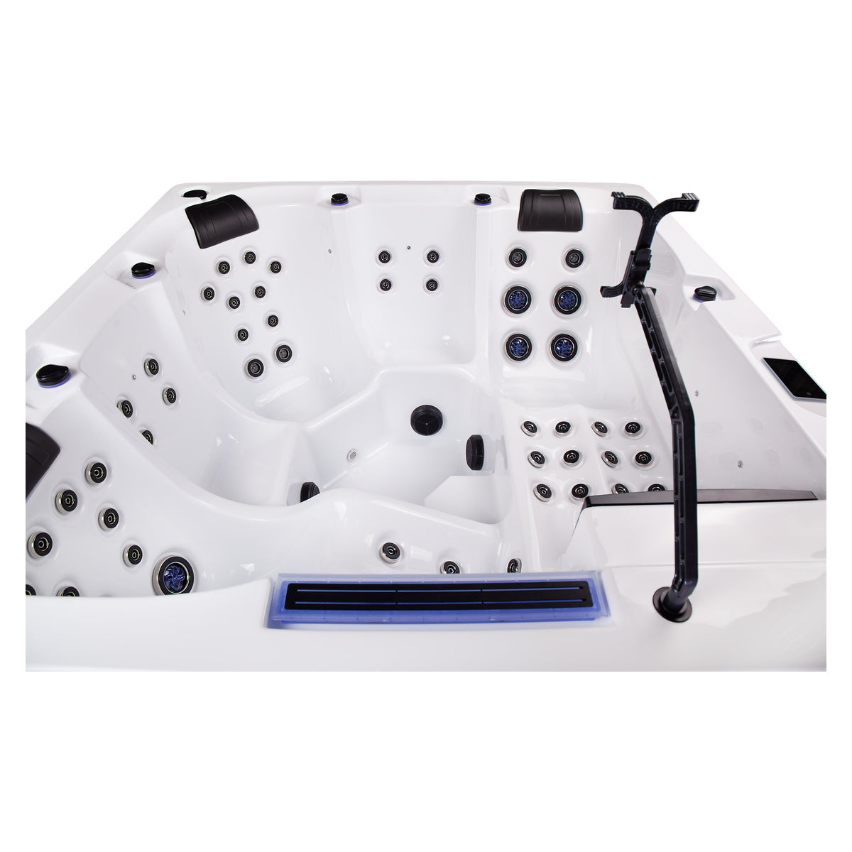 Wellis Wibe Atlantis Cinema 5 places Ice White — détail du spa