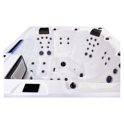 Wellis Wibe Atlantis Cinema 5 places Ice White — détail du spa