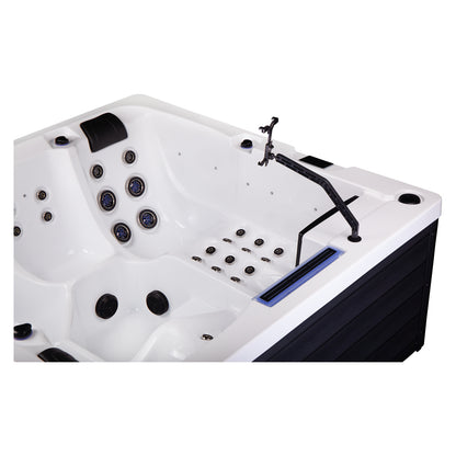 Wellis Wibe Atlantis Cinema 5 places Ice White — détail du spa