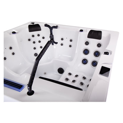 Wellis Wibe Atlantis Cinema 5 places Ice White — détail du spa