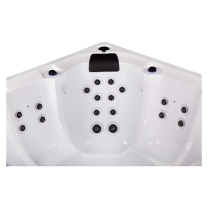 Wellis Wibe Atlantis Cinema 5 places Ice White — détail du spa