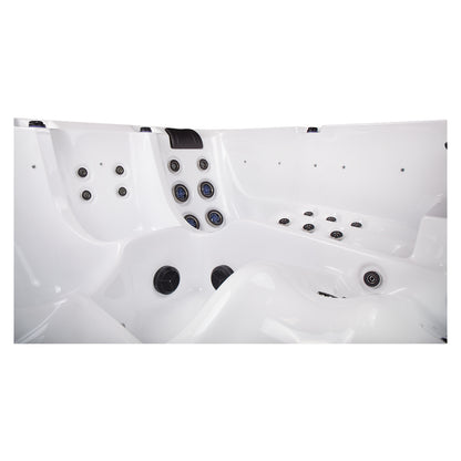 Wellis Wibe Atlantis Cinema 5 places Ice White — détail du spa