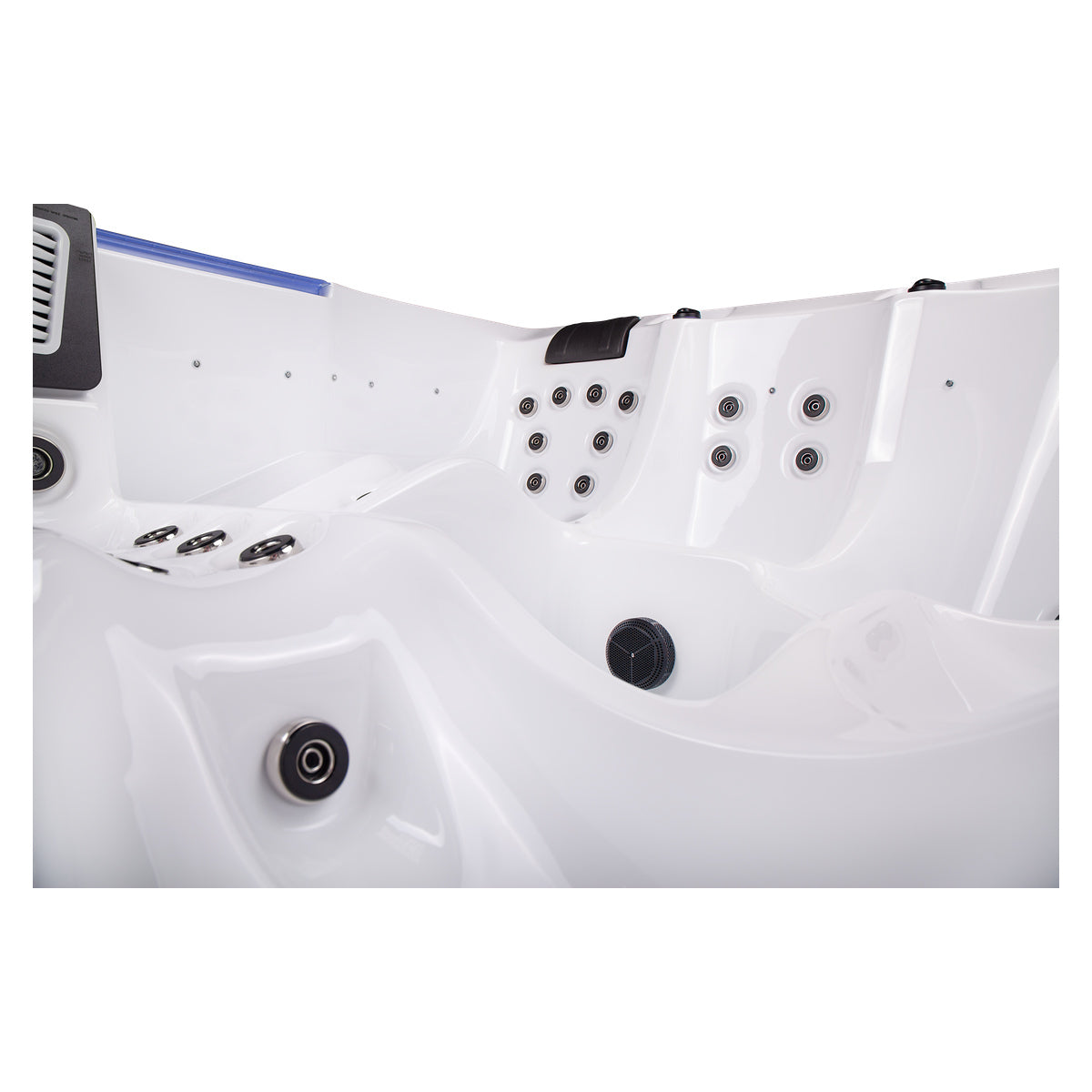 Wellis Wibe Atlantis Cinema 5 places Ice White — détail du spa
