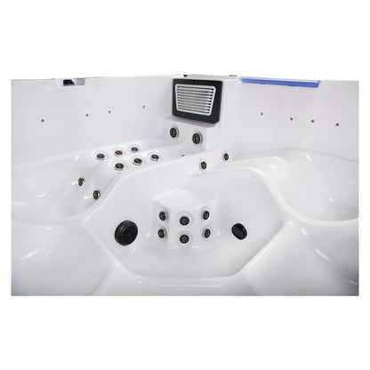 Wellis Wibe Atlantis Cinema 5 places Ice White — détail du spa