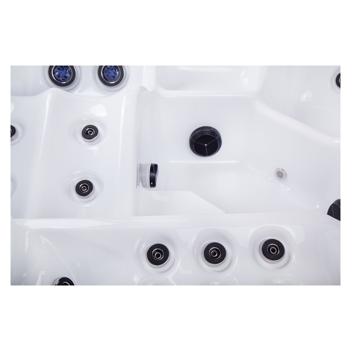 Wellis Wibe Atlantis Cinema 5 places Ice White — détail du spa