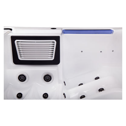 Wellis Wibe Atlantis Cinema 5 places Ice White — détail du spa