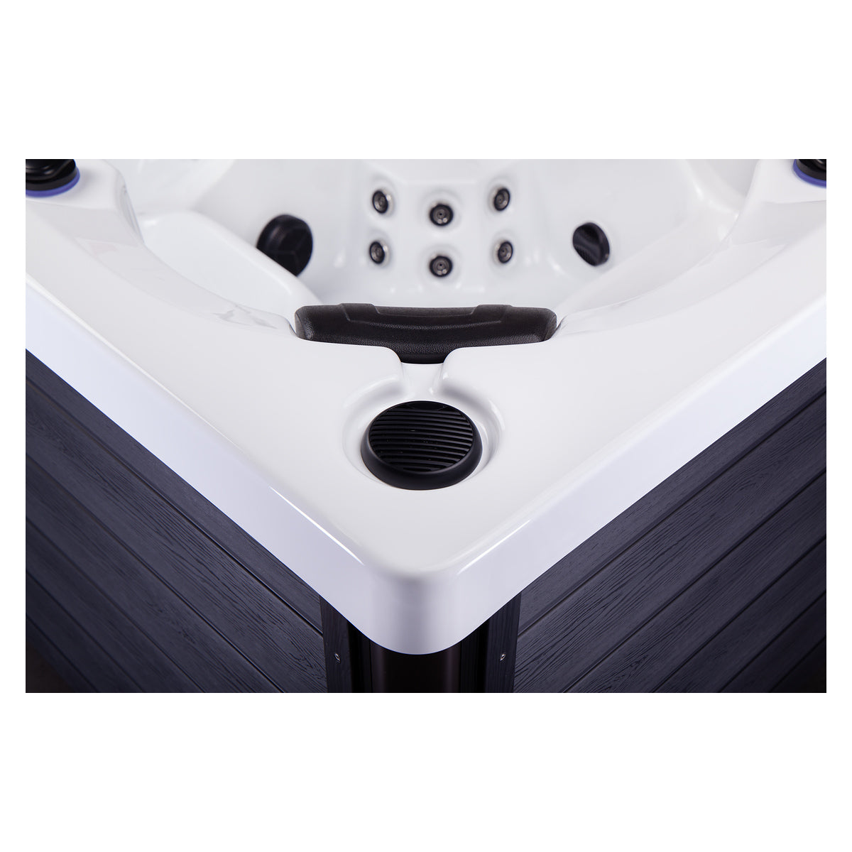 Wellis Wibe Atlantis Cinema 5 places Ice White — détail du spa