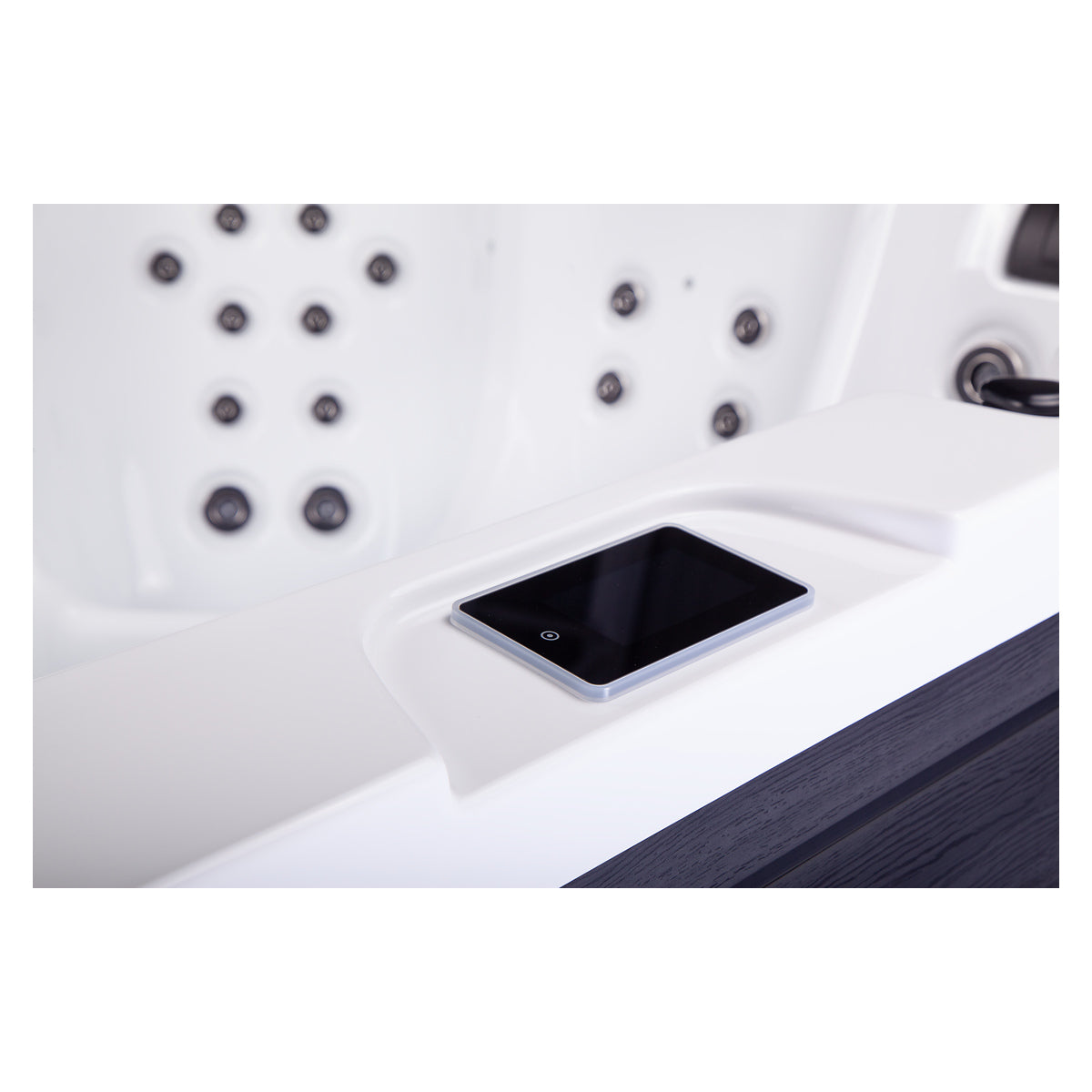Wellis Wibe Atlantis Cinema 5 places Ice White — détail du spa