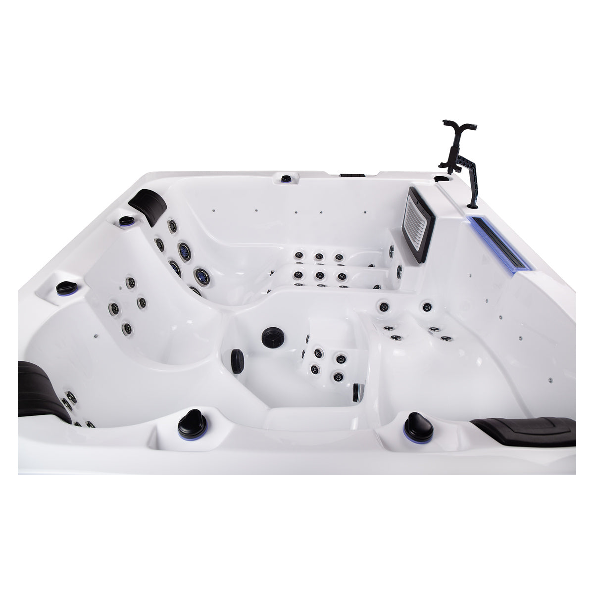 Wellis Wibe Atlantis Cinema 5 places Ice White — détail du spa