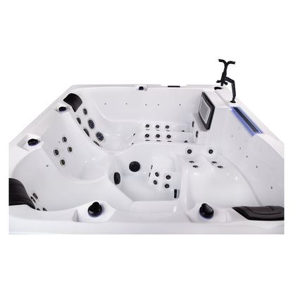 Wellis Wibe Atlantis Cinema 5 places Ice White — détail du spa
