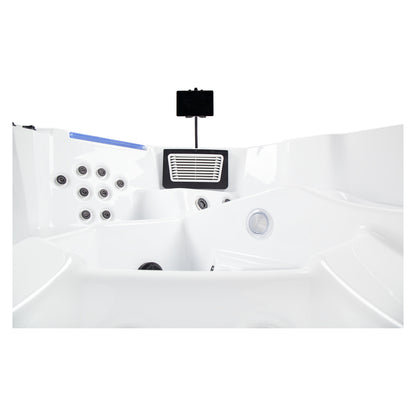 Wellis Wibe Avatar Cinema 6 places Ice White — détail du spa
